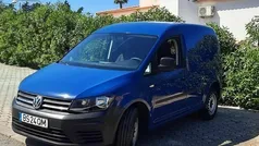 Azul Usado 2018 VW Caddy Monovolume | € 12.000 (Bom preço)