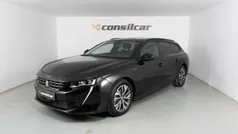 Preto Usado 2022 Peugeot 508 Allure Carrinha | € 24.980 (Preço justo)