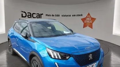 Azul Usado 2022 Peugeot e-2008 GT SUV | € 19.899 (Bom preço)