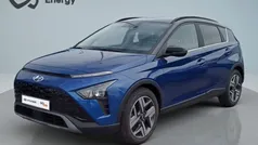 Intense blue/phantom black metalizado Usado 2023 Hyundai Bayon Premium SUV | € 19.500 (Preço justo)