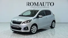Cinza Usado 2019 Peugeot 108 Allure Citadino | € 10.800 (Preço justo)