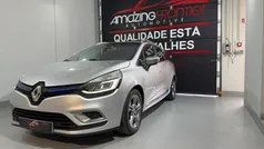Cinza Usado 2018 Renault Clio GrandTour GT-Line Carrinha | € 12.750 (Preço justo)