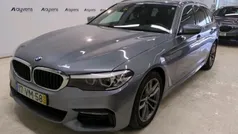 Cinza Usado 2018 BMW 520 Carrinha | € 28.400 (Preço justo)