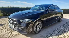 Preto Usado 2021 Mercedes C300 AMG line Sedan | € 46.980 (Preço justo)
