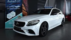 Branco Usado 2019 Mercedes C300 AMG line Carrinha | € 31.800 (Preço justo)