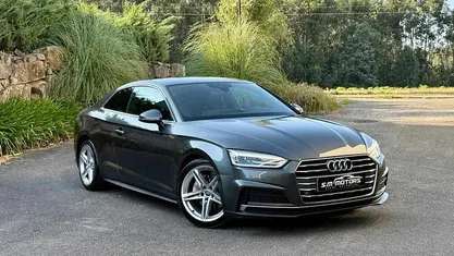 Usado Audi A5 S-Line 190 HP (139 kW) 2017 Cinzento Coupé