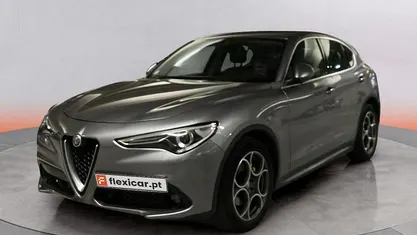 Cinza Usado 2017 Alfa Romeo Stelvio Super SUV | € 22.490 (Bom preço)