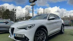 Azul Usado 2021 Alfa Romeo Stelvio Super SUV | € 29.750 (Preço justo)