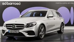 Cinza Usado 2020 Mercedes E300 AMG line | € 36.990 (Bom preço)