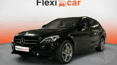 Preto Usado 2017 Mercedes C250 AMG line Carrinha | € 27.990 (Bom preço)