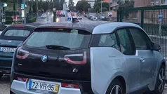 Cinzento Usado 2016 BMW i3 Citadino | € 11.950 (Bom preço)