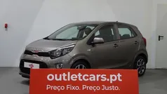 Cinzento médio metalizado Usado 2017 Kia Picanto EX Citadino | € 9.990 (Preço justo)
