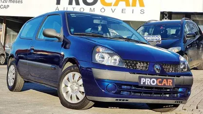 Azul Usado 2003 Renault Clio II | € 2.500 (Preço justo)