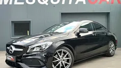Preto Usado 2016 Mercedes CLA220 AMG line Sedan | € 27.000 (Preço justo)