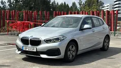 Cinzento Usado 2021 BMW 116 Sport Line Citadino | € 21.900 (Bom preço)
