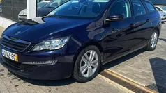 Azul Usado 2016 Peugeot 308 | € 9.900 (Bom preço)