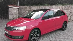 Vermelho Usado 2015 Skoda Rapid | € 10.950 (Preço justo)