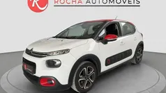 Vermelho Usado 2017 Citroën C3 PureTech Citadino | € 10.799 (Preço justo)