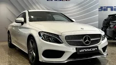 Branco Usado 2016 Mercedes C220 AMG line Coupé | € 24.900 (Preço justo)