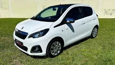 Branco Usado 2019 Peugeot 108 Allure Citadino | € 11.750 (Preço justo)