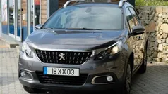 Branco Usado 2019 Peugeot 2008 SUV | € 15.900 (Bom preço)