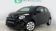 Preto Usado 2021 Citroën C1 Shine Citadino | € 9.980 (Bom preço)