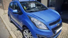 Azul Usado 2014 Chevrolet Spark LTZ Citadino | € 6.390 (Bom preço)