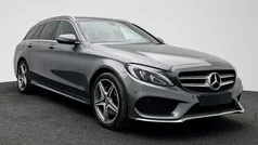 Cinza Usado 2017 Mercedes C200 AMG line | € 18.950 (Preço justo)