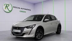Branco Usado 2021 Peugeot e-208 Style Citadino | € 19.999 (Preço justo)
