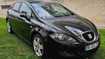 Preto Usado 2008 Seat Leon Citadino | € 7.990 (Preço justo)