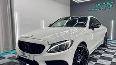Branco Usado 2016 Mercedes C180 AMG line Coupé | € 24.999 (Preço justo)