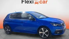 Azul Usado 2020 Peugeot 308 GT-line | € 17.790 (Preço justo)