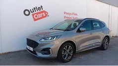 Cinzento claro metalizado Usado 2022 Ford Kuga ST-Line SUV | € 19.950 (Bom preço)