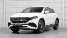 Branco Usado 2021 Mercedes EQA250 AMG line SUV | € 35.250 (Preço justo)
