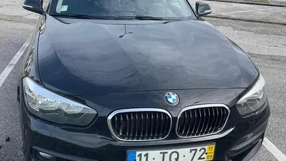 Preto Usado 2017 BMW 116 Citadino | € 17.500 (Preço justo)
