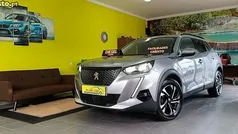 Cinza Usado 2021 Peugeot 2008 Allure SUV | € 19.950 (Preço justo)
