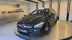 Preto Usado 2018 Mercedes CLA200 Shooting Brake AMG line Carrinha | € 24.900 (Preço justo)