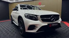 Branco Usado 2017 Mercedes GLC250 AMG line Coupé | € 39.990 (Preço justo)