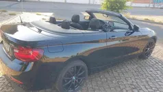 Preto Usado 2016 BMW 218 Cabrios | € 20.500 (Preço justo)