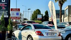 Cinza Usado 2008 Mercedes SLK200 Cabrios | € 17.495 (Preço justo)