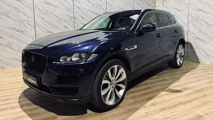 Azul Usado 2017 Jaguar F-Pace S SUV | € 29.000 (Bom preço)