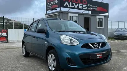 Azul Usado 2016 Nissan Micra Citadino | € 9.500 (Preço justo)