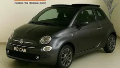 Preto Usado 2021 Fiat 500C Cabrios | € 11.900 (Preço justo)