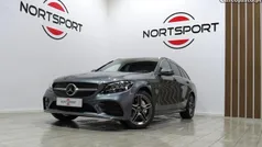 Cinza Usado 2020 Mercedes C300e AMG line | € 34.900 (Preço justo)
