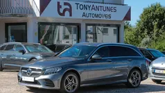 Cinza Usado 2020 Mercedes C300 AMG line Carrinha | € 31.500 (Preço justo)