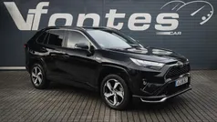 Preto Usado 2022 Toyota RAV4 Hybrid Lounge SUV | € 46.880 (Preço justo)