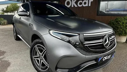 Cinza Usado 2022 Mercedes EQC400 AMG line SUV | € 45.000 (Preço justo)