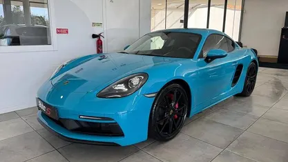 Azul Usado 2018 Porsche 718 | € 76.750 (Preço justo)