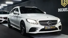 Branco Usado 2019 Mercedes C220 AMG line Carrinha | € 29.900 (Preço justo)