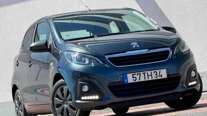 Usado Peugeot 108 Style 69 HP (50 kW) 2017 Preto Citadino